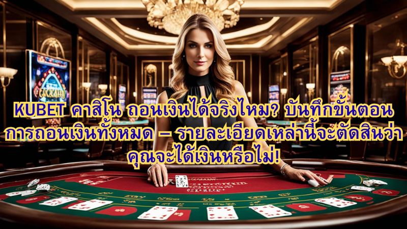 KUBET คาสิโน ถอนเงินได้จริงไหม? บันทึกขั้นตอนการถอนเงินทั้งหมด – รายละเอียดเหล่านี้จะตัดสินว่าคุณจะได้เงินหรือไม่!